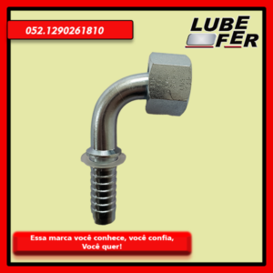 TERM.FG METR.CURVA 90°DKO CON.24°LEVE R.M26 MAN.5/8 TB18- CAIXA CONTENDO 2 ITENS