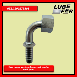 TERM.FG METR.CURVA 90°DKO CON.24°LEVE R.M27 MAN.1/2 TB18- CAIXA CONTENDO 2 ITENS
