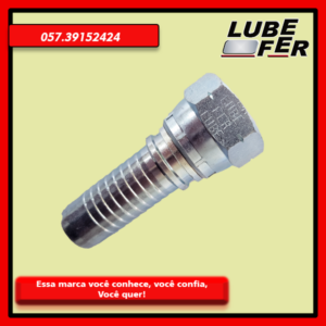 TERM. F.G. RETA JIC 37° INTERLOCK R.1.7/8 MANG 1.1/2