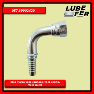 TERM. F.G. CURVA 90° JIC 37° INTERLOCK R.1.7/8 MANG 1.1/4